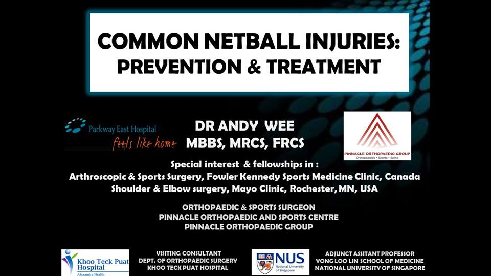 prevention and treatment for common netball injuries