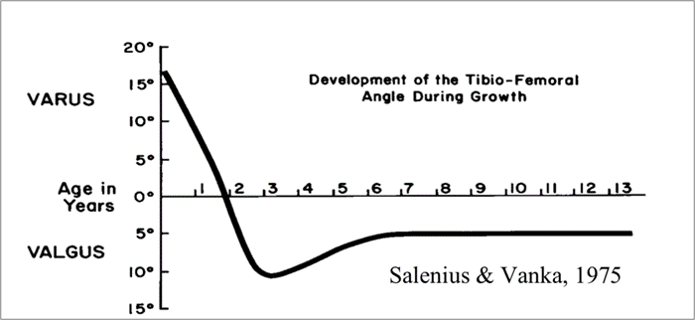 图1：Salenius曲线-o型腿